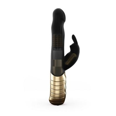 MARC DORCEL Baby Rabbit Black & Gold 2.0 Hasenvibrator mit doppelter Stimulation
