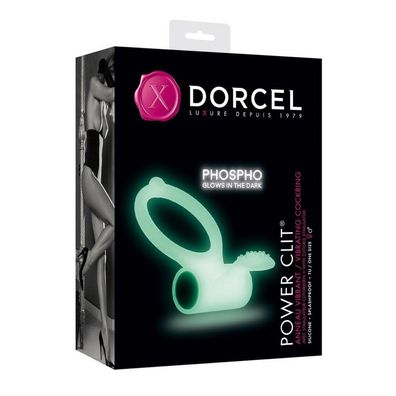 MARC DORCEL Power Clit Phospho fluoreszierender Penisring mit Vibrationen