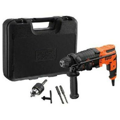 Bohrhammer BEHS01K-QS (schwarz/orange, 650 Watt, Koffer)
