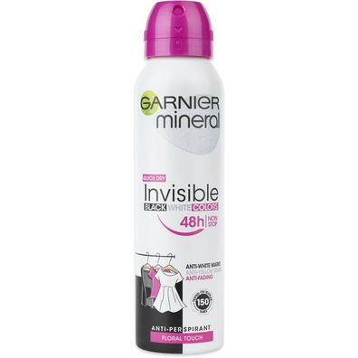 Mineralisches Deodorant für lang anhaltende Frische Invisible Spray 150 ml