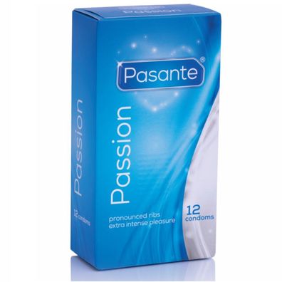 THRU Kondome Gerippt / Passion 12ER PACK