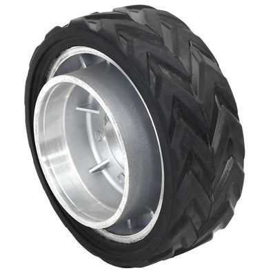 vidaXL Ersatzrad für Anhänger-Stützrad Ø19,5x10 cm Aluminium und Gummi