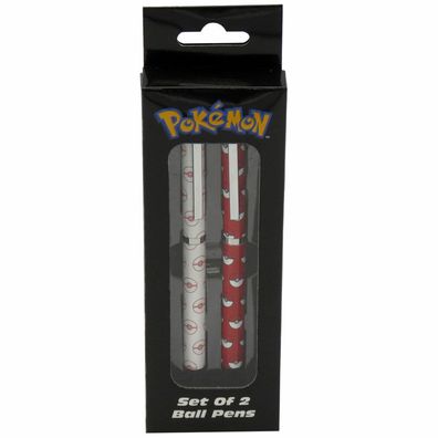 Pokemon Pokeball Box 48 Blister 2 Kugelschreiber