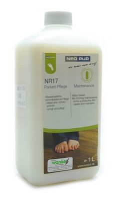 Neopur Neocare Parkettpflege NR17 Seidenmatt / Halbmatt 1 L