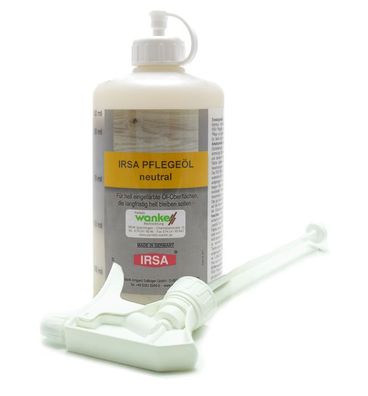 Irsa Pflegeöl neutral / hell 450 ml mit Sprühkopf
