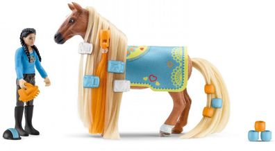 Schleich 42585 Horse Club Sofia's Beauties Starterset Kim Caramelo Pferd Reiter