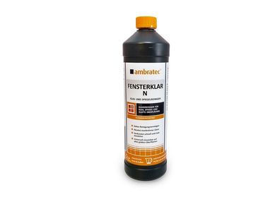 Ambratec Fensterklar N 1 L Glanzreiniger Glas Keramik Edelstahl