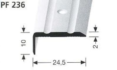Parkettfreund Winkelprofil PF 236 90 cm