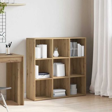 vidaXL Bücherregal Artisan-Eiche 98x29x97,5 cm