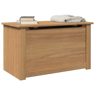 vidaXL Truhe mit Deckel PANAMA 79x42x46 cm Massivholz Kiefer