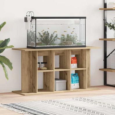 vidaXL Aquariumständer Artisan Oak 120 x 40 x 60 cm Holzwerkstoff