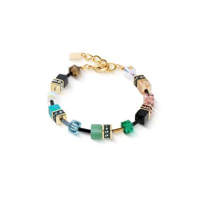 Coeur de Lion Armband 4905-30-1578 GeoCUBE® Iconic Precious Art Nouveau Multicolor