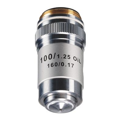 Bresser - 10767 - Objektiv, achromatisch 100x/Öl/1,25 gefedert