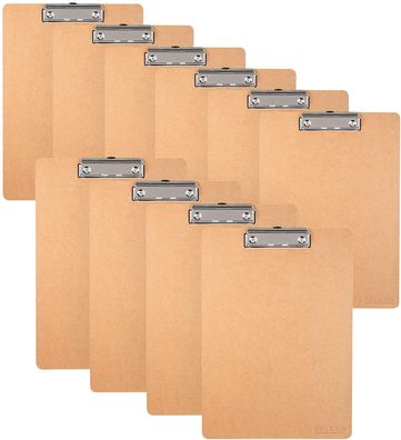 Original Falken 10er Pack Vegan-Klemmbrett Pure Nature. Hergestellt in Deutschland. D