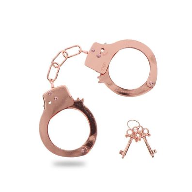 Handschellen aus Metall in Rosé old