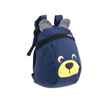 Kinderzimmer Rucksack Teddybär navy blau