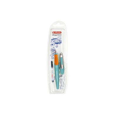 Herlitz Herlitz Füller my. pen türkis/orange