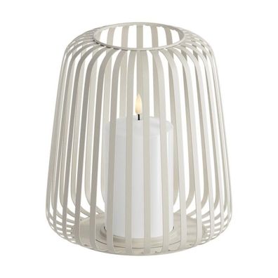 Deluxe Outdoor Laterne mit LED-Kerze, sand 22cm 1 St