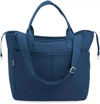 Leclerc Baby Wickeltasche mit Wickelunterlage Canvas Kinderwagentasche mit