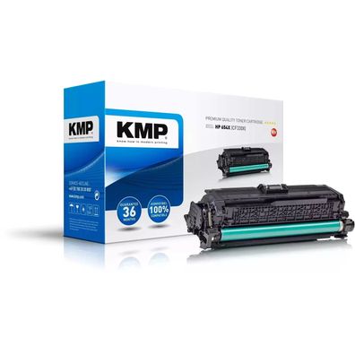 KMP H-T203 Toner Schwarz kompatibel für HP 654X CF330X 20500 Seiten für HP Color