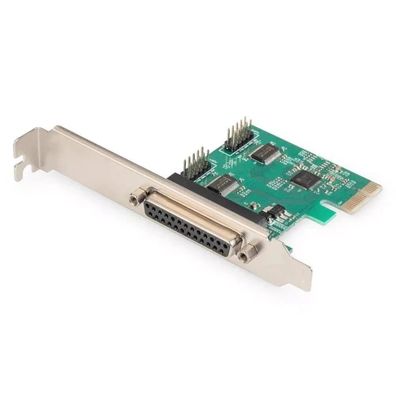 Digitus PCI Express Karte 2x Seriell 1x Parallel DSUB-9 DSUB-25 Adapter Plug Play