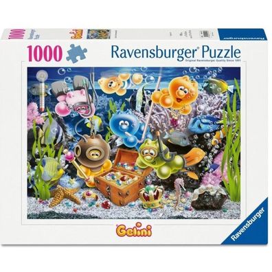Puzzle Gelini Im Unterwasserspaß (1000 Teile)