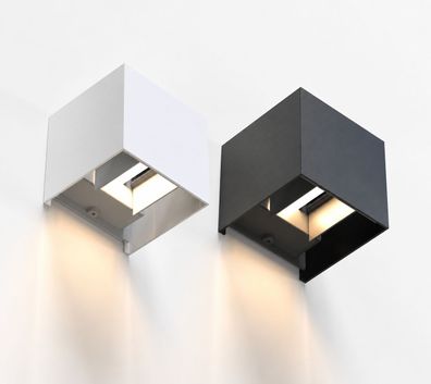 Hama WiFi Wandleuchte Smart Home 176563 dimmbar IP44 außen innen mit App