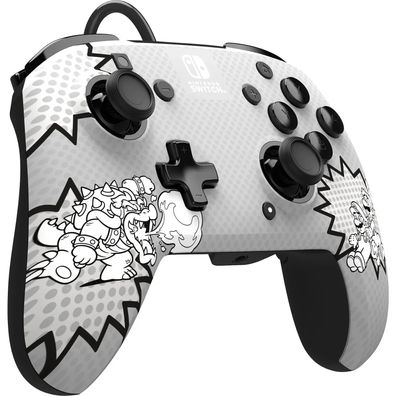 PDP Rematch Controller Nintendo Switch kabelgebunden Comic Attack programmierbare