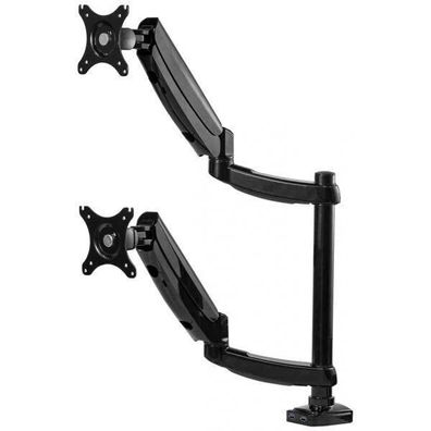Fellowes Platinum Series Dual Monitorarm für 2 Monitore bis 27 Zoll höhenverstellbar