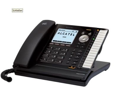 Alcatel Temporis IP700G IP-Telefon mit DECT-Basis HD-Audio 5 SIP-Konten PoE Gigabit
