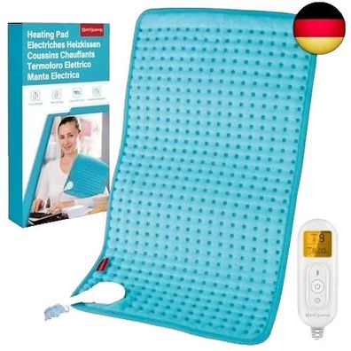 Comfytemp Heizkissen K9061 für Rücken Nacken Schultern Bauch, 30x60 cm, 9 Heizstufen,