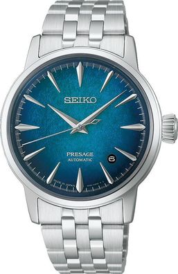 Seiko Presage Automatik Uhr Cocktail Time HCB001J1 Edelstahl, Blau