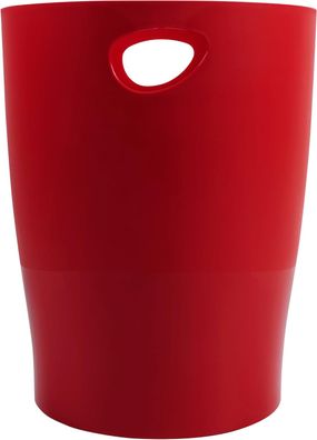 Exacompta 45324D ECOBIN Papierkorb 15 Liter mit Griffen. Eleganter und robuster Papie