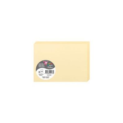 Doppelkarten C6 2327C Clairefontaine Rhodia 25 Karten gefaltet (110 x 155mm) - Elfenb