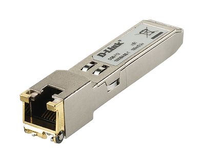 D-LINK Transceiver 1G SFP RJ45 100m bis zu 100m, igabit Ethernet, J-45