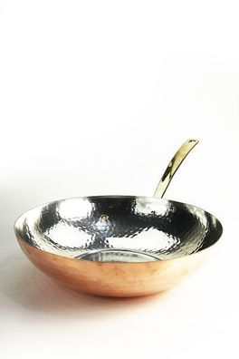 CopperGarden®" ø28cm Wok | Kupfer handverzinnt