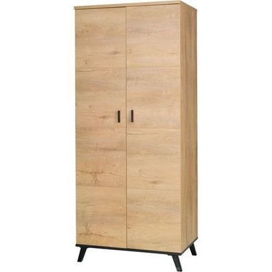 Kleiderschrank John 01 Schrank 2 Türiger Wohnzimmerschrank