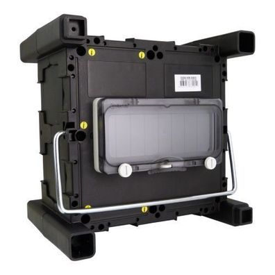 Stromverteiler mit Griff und Betätigungsklappe Minibox 215x215x120 Baustromverte