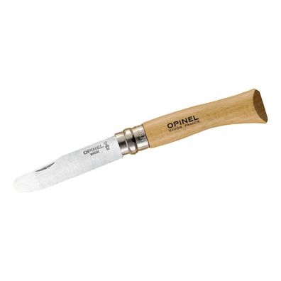 Opinel Kindermesser mit Buchenholz Griff No 07, rostfrei