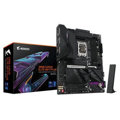 Z890 AORUS ELITE WIFI7 PLUS ATX / Intel 1851 / Z890 / 4xDDR5 / 4x SATA, 4x M.2