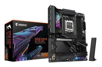 B850 AORUS ELITE X3D ATX / AM5 / B850 / 4xDDR5 / 4x SATA, 4x M.2