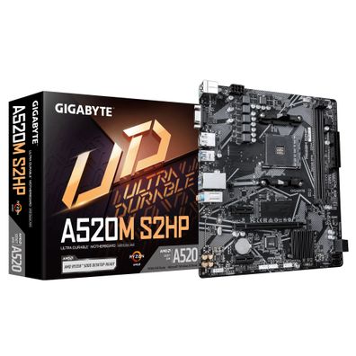 A520M S2HP uATX / AM4 / A520 / 2xDDR4 / 4x SATA, 1x M.2