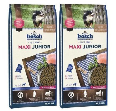 2 * Bosch Maxi Junior 15 kg
