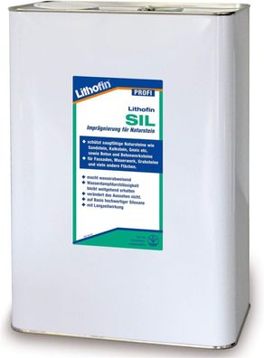 Lithofin SIL Siloxan-Imprägnierung 10 Liter