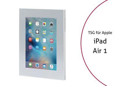 TabLines TSG008S Tablet Schutzgehäuse für Apple iPad Air 1, silber