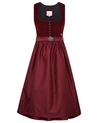Dirndl Hofkirchen 70cm Länge wine