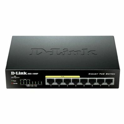 Switch D-Link DGS-1008P 8 * GE PoE retail