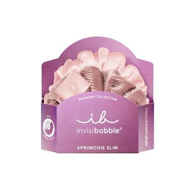 Haarband Sprunchie Slim Premium La Vie en Rose 2 Stück