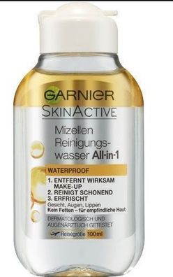 Garnier Mizellen Reinigungswasser 100ml - All-in-1 Hautpflege