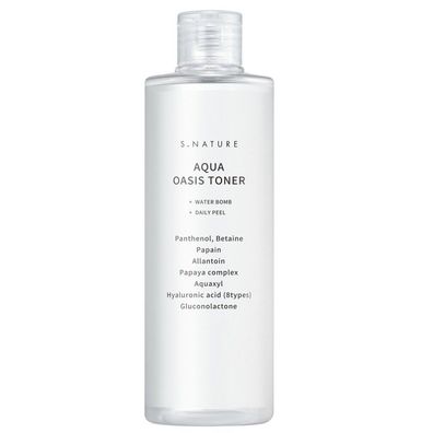 Aqua Oasis Feuchtigkeitsspendender Toner mit PHA-Säure und Betain 300 ml